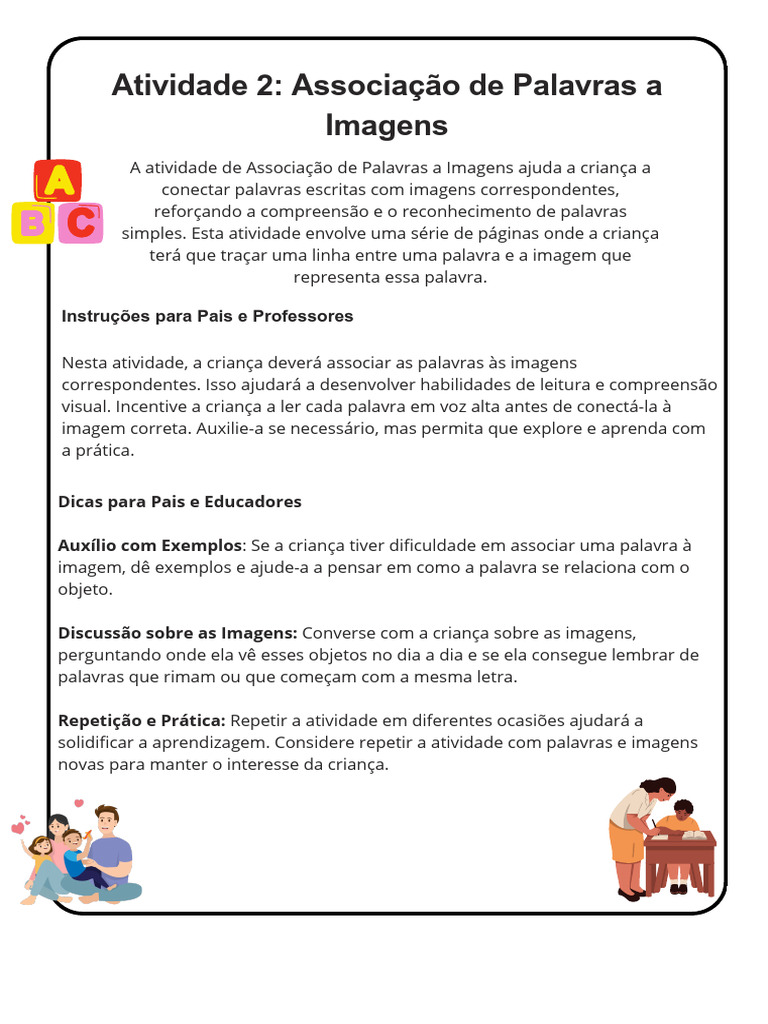 objetos com a letra i