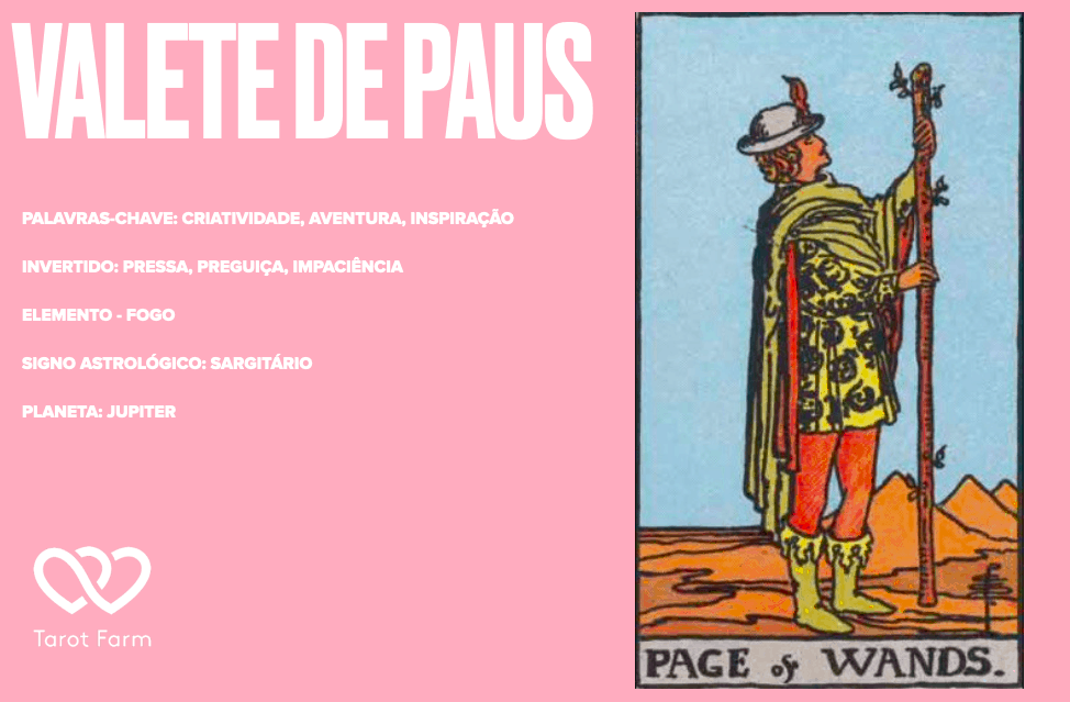 significado pajem de paus tarot