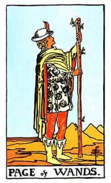 page of wands tarot meaning