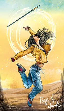 pajem de paus invertido