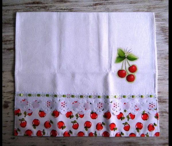 ideias criativas para decorar panos de prato