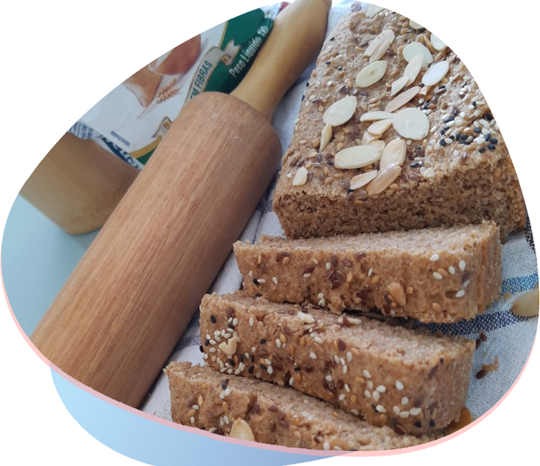 pão integral com baixo índice glicêmico