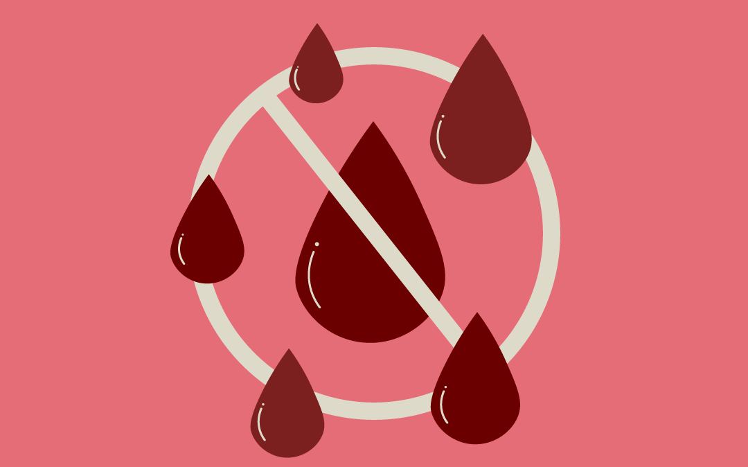 parar a menstruação