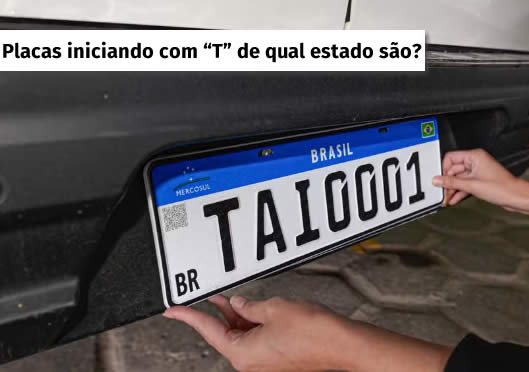 erro ao identificar placa com t