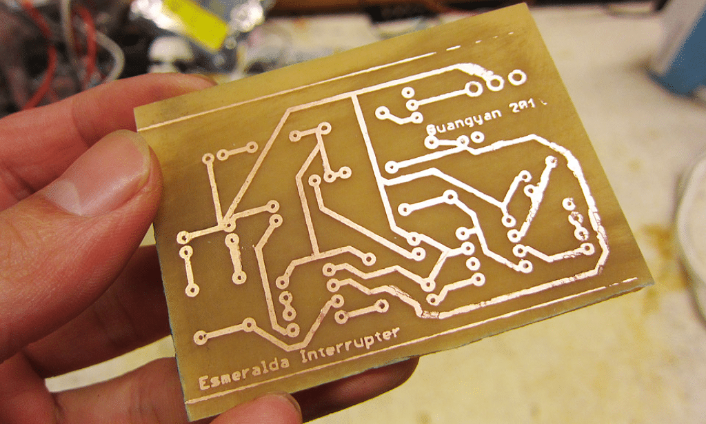 placa de circuito impresso