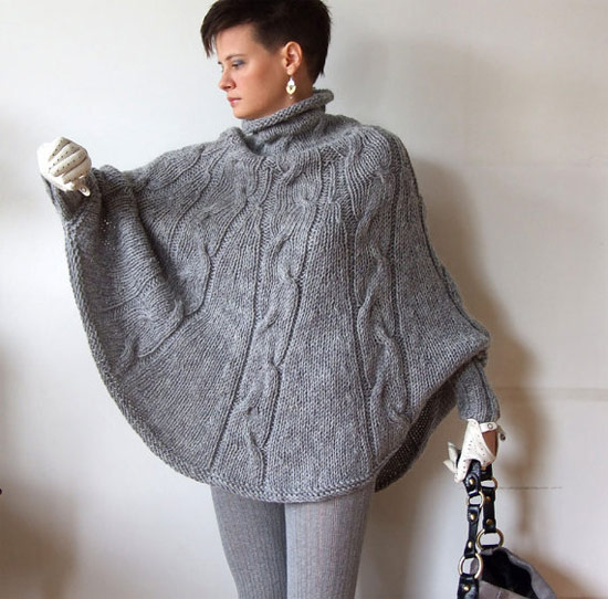 preço poncho de tecido artesanal