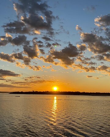 por do sol rio tocantins