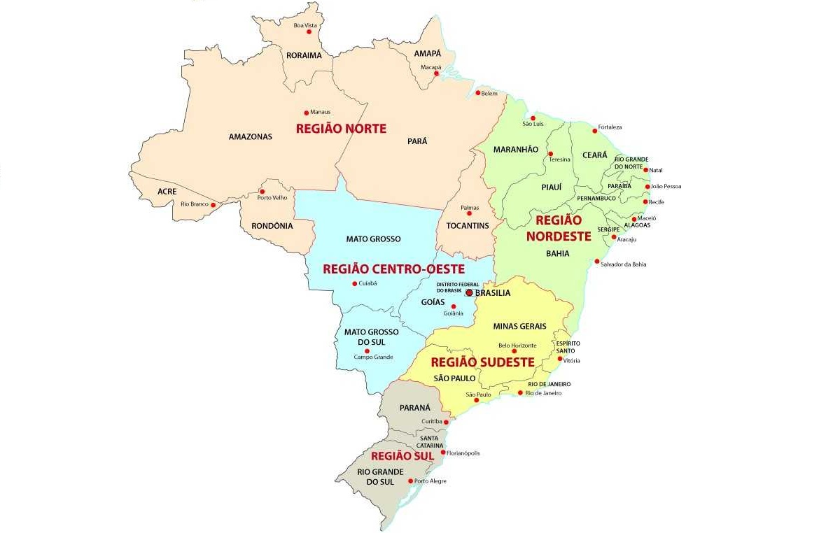 A História da Divisão Regional do Brasil: Do Passado ao Modelo Atual do IBGE; Critérios do IBGE: Entenda Como Clima e Economia Moldaram as Regiões Brasileiras; Além da Geografia: A Importância da Divisão Regional para a Administração Pública; As 5 Regiões do Brasil: Características e Funções na Organização Territorial; Mitos e Verdades sobre as Regiões Brasileiras: Autonomia Política e Gestão
