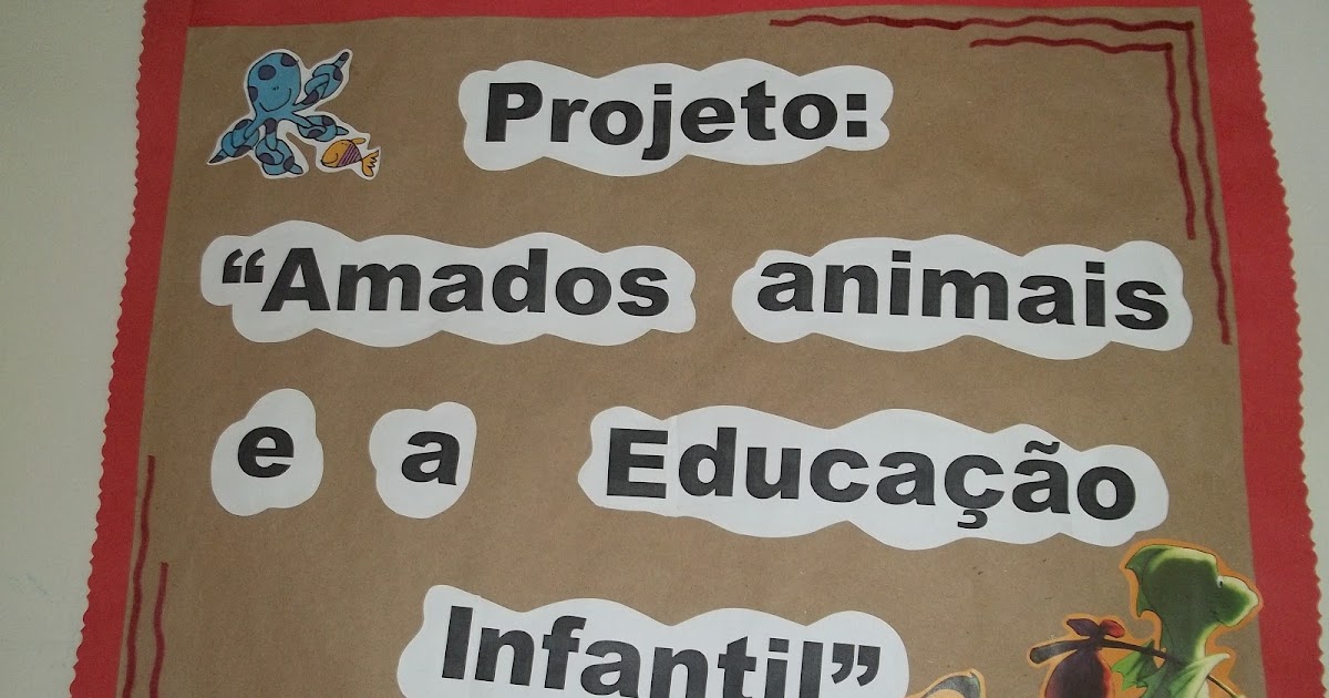 atividades sobre animais para educação infantil
