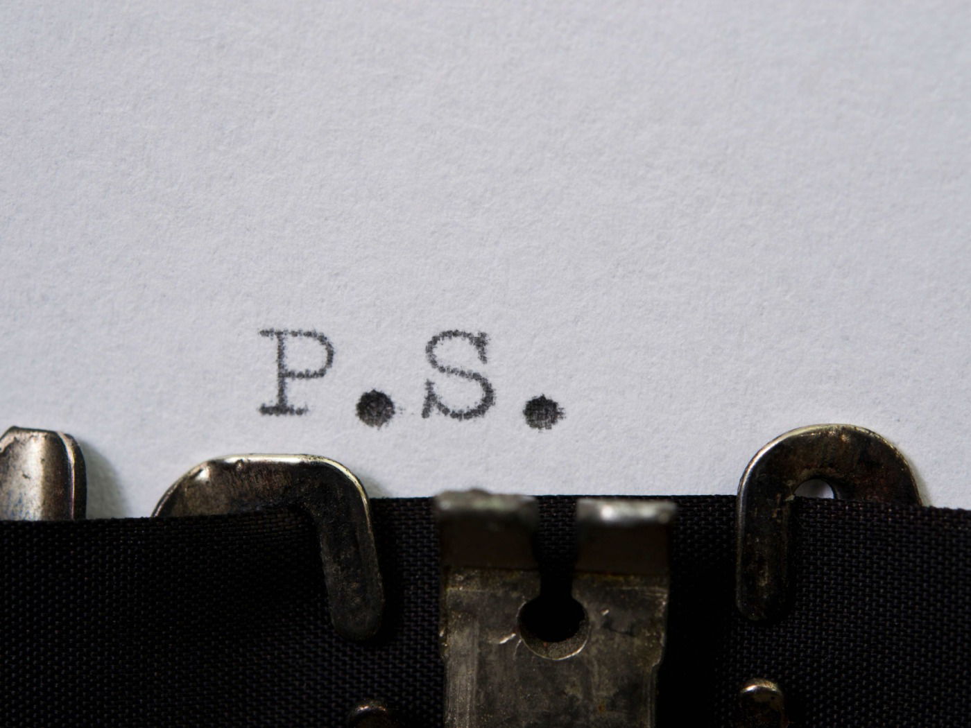 erros comuns ao usar ps em mensagens