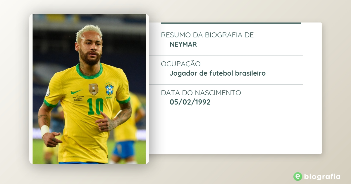 qual a idade do neymar