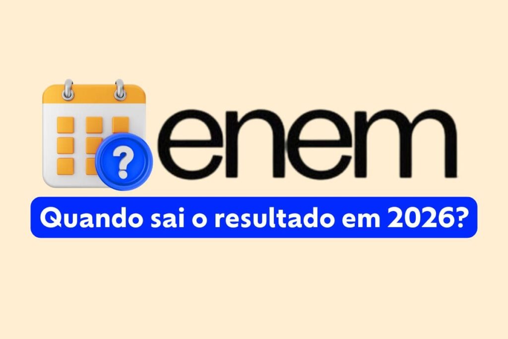 quando sai o resultado do enem 2026
