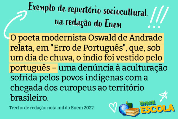 como usar repertório na redação do enem