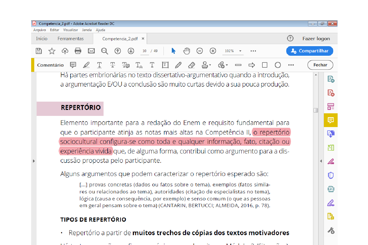 filosofia para redação enem