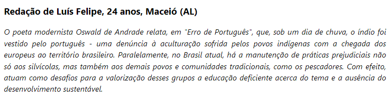 repertório para redação enem