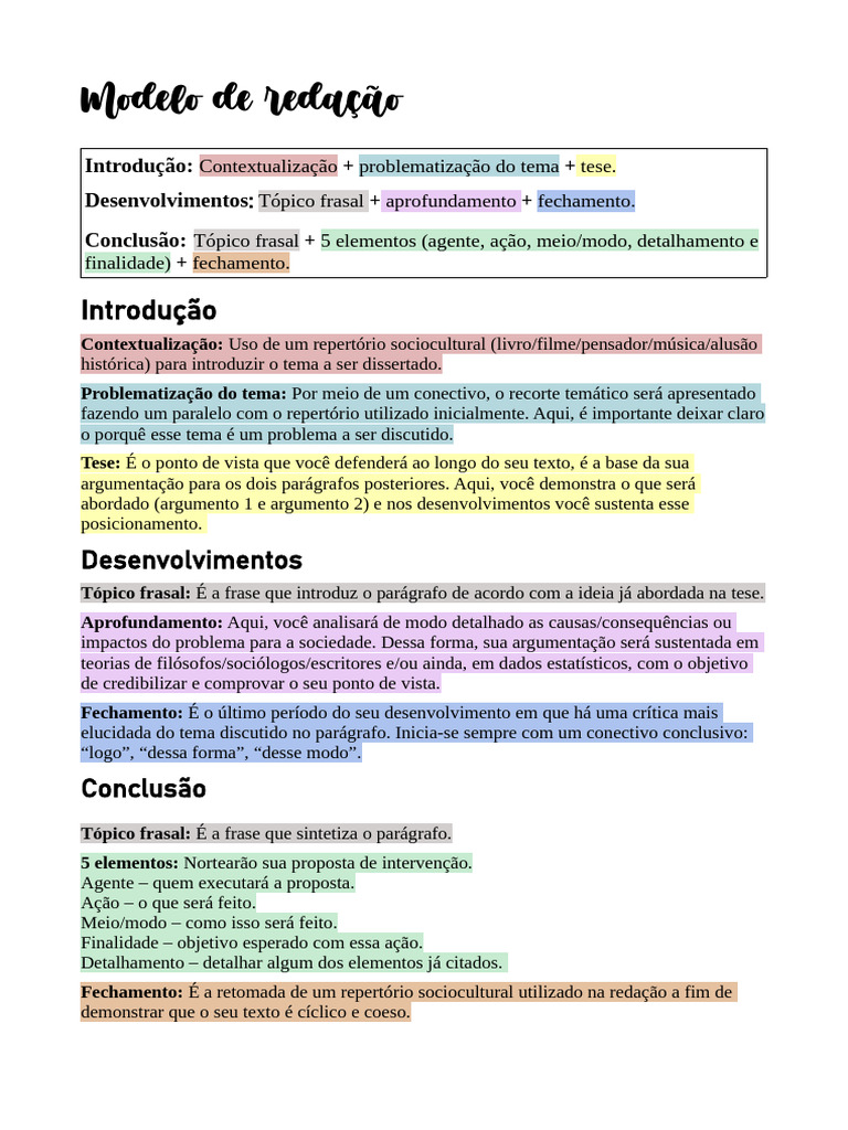 competência 2 enem repertório