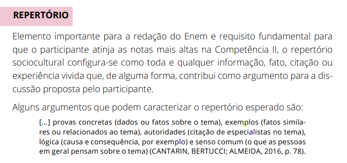 repertório enem 2026