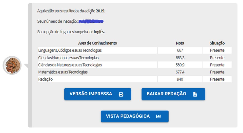 enem inep consulta nota