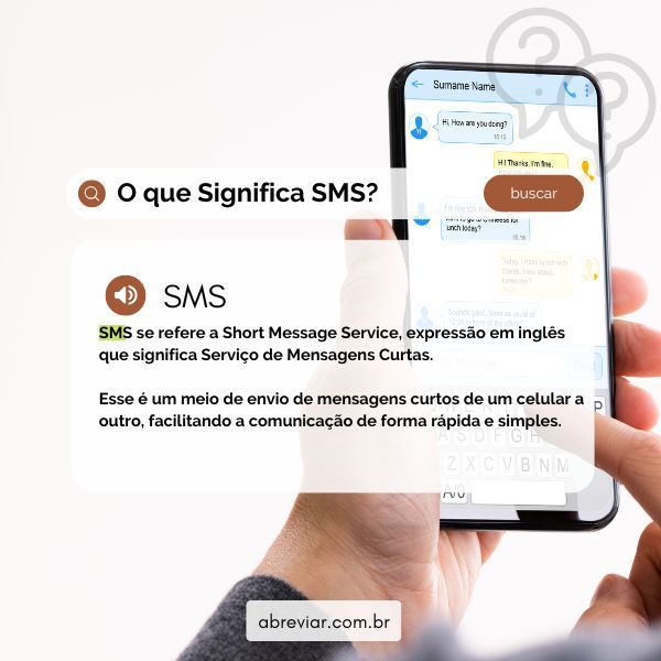 o que significa sms