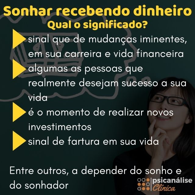 sonhar com dinheiro caindo do céu