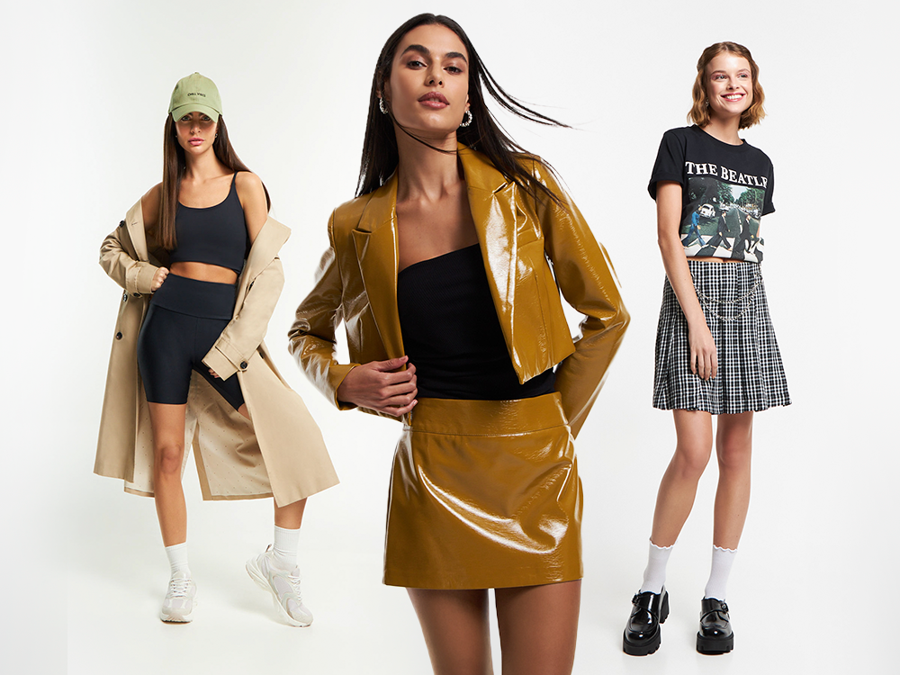 suas próprias roupas