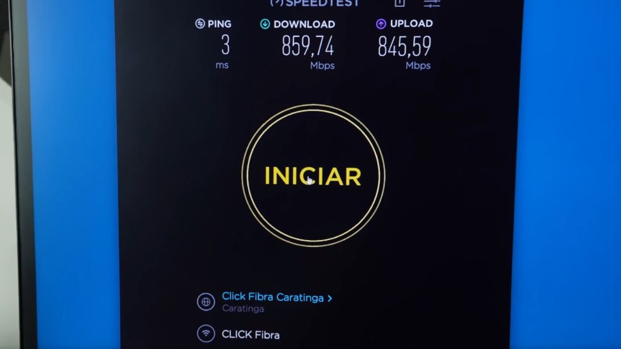 erros comuns ao testar velocidade internet
