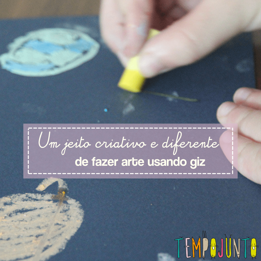 como usar giz de cera derretido em madeira