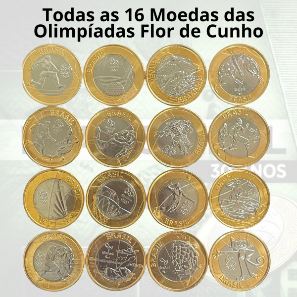 Moedas das Olimpíadas com Erro de Cunhagem: Como Identificar e Quanto Valem