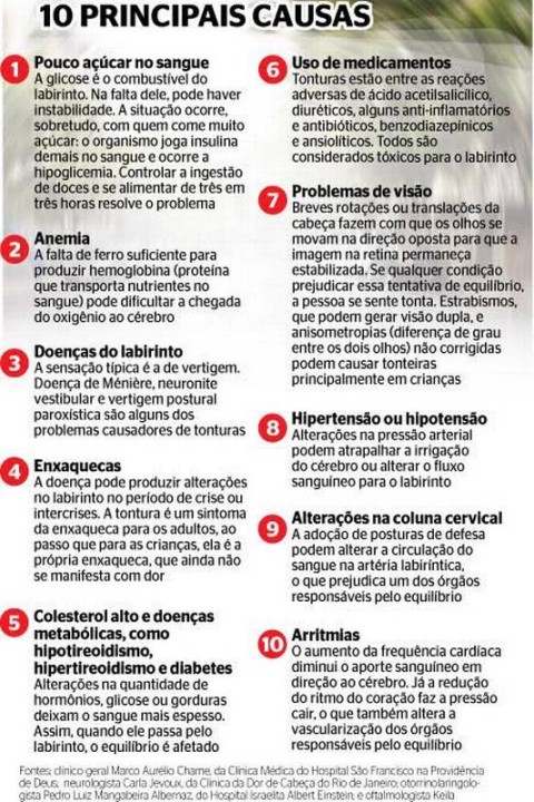 quando a tontura é perigosa