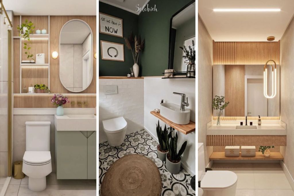 banheiro pequeno vs banheiro grande