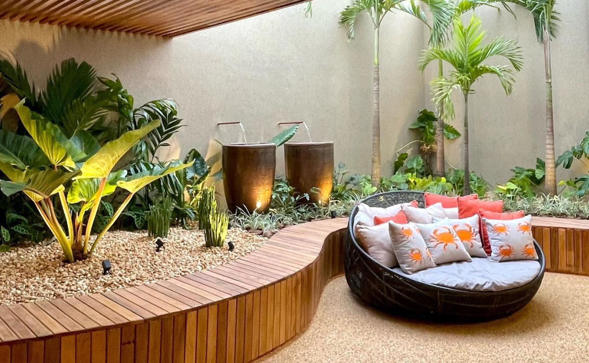 melhores plantas para jardim em vasos com pouca luz