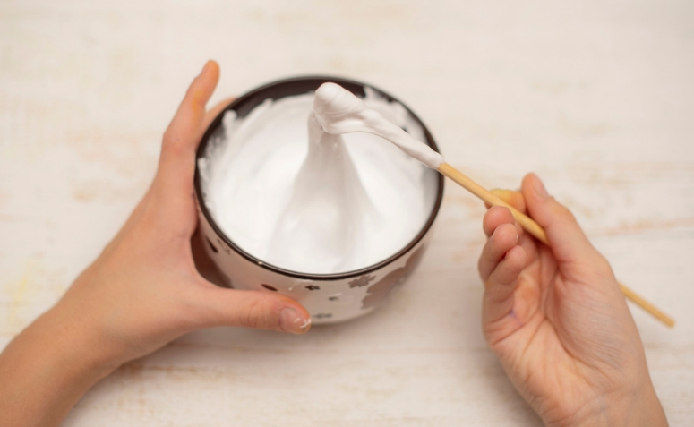 uma amoeba com cola branca