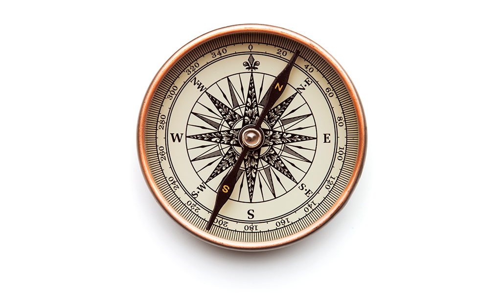 erros comuns ao usar bússola na natureza
