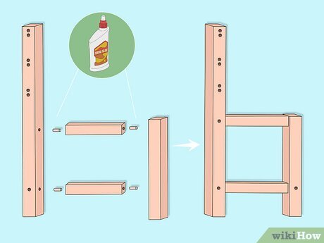 uma cadeira de madeira passo a passo
