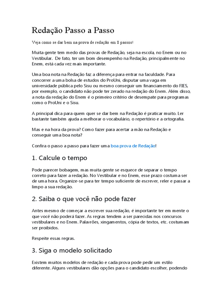 como fazer proposta intervenção enem detalhada