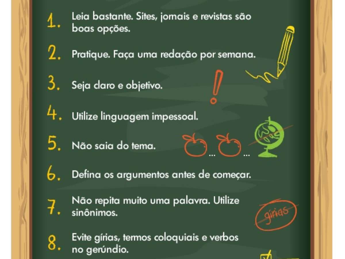 redação enem vs fuvest diferenças