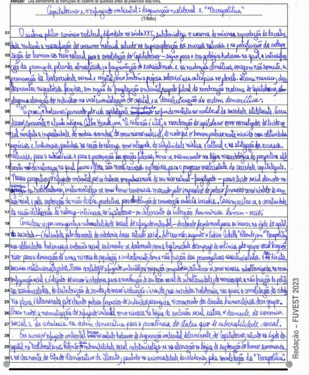 erros comuns redação vestibular evitar