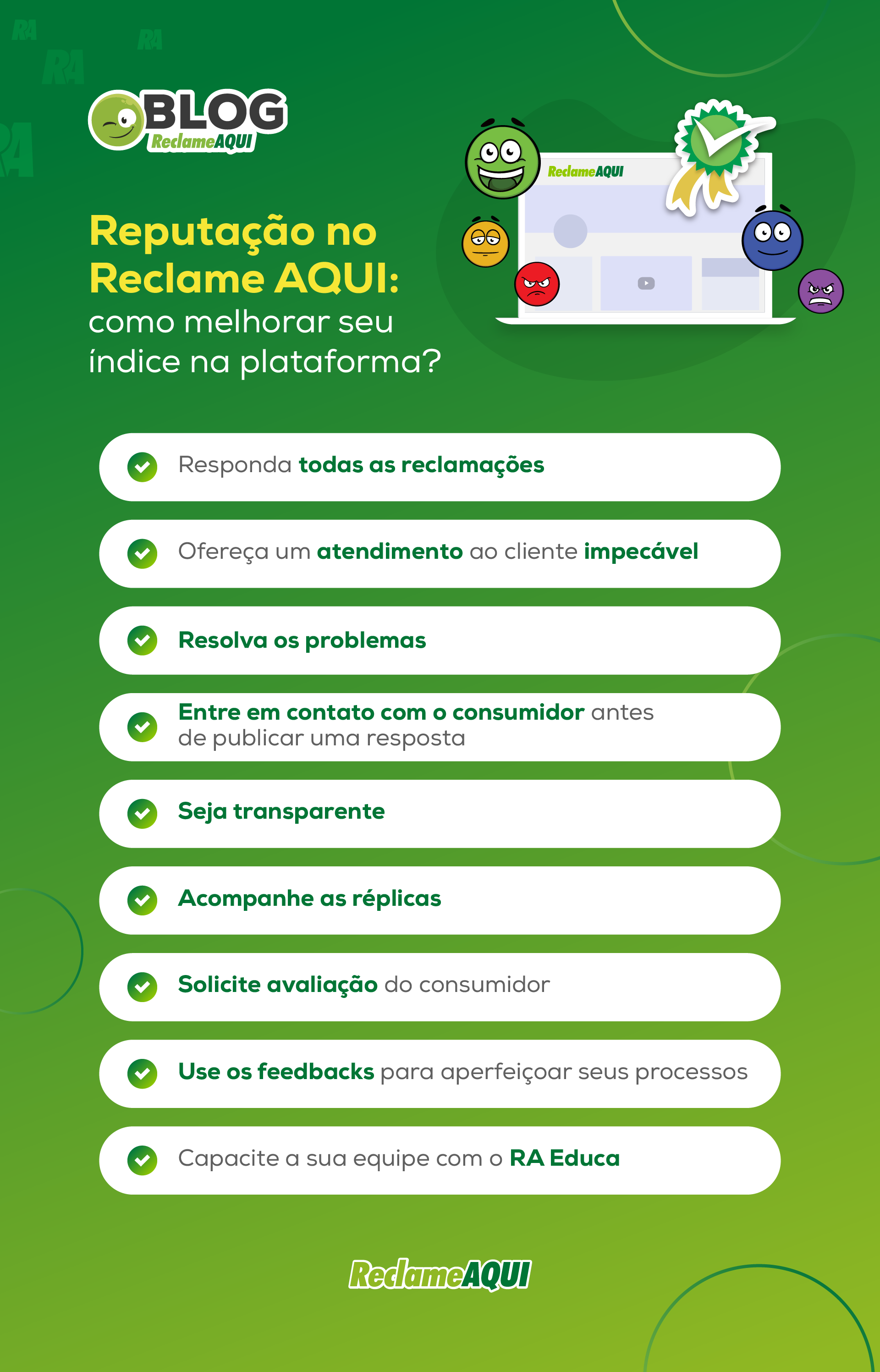 uma reclamação no reclame aqui