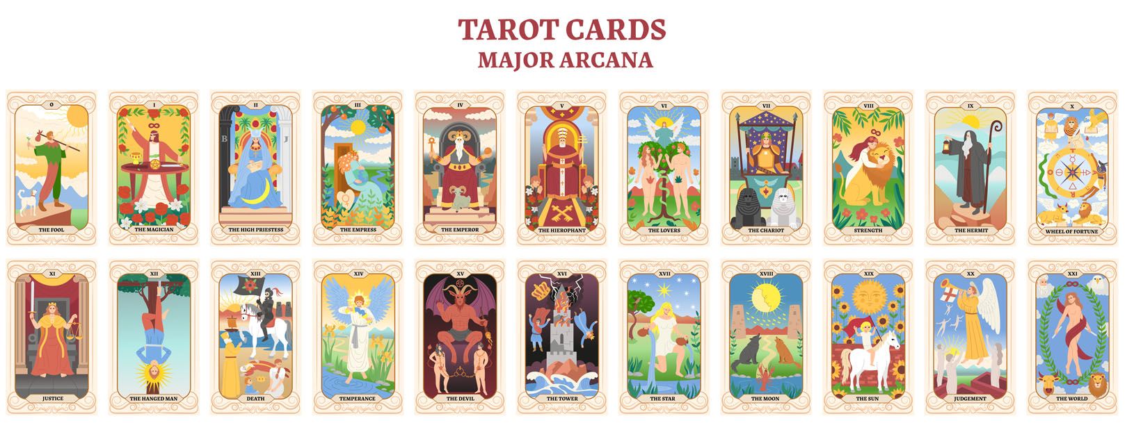 naipes do tarot