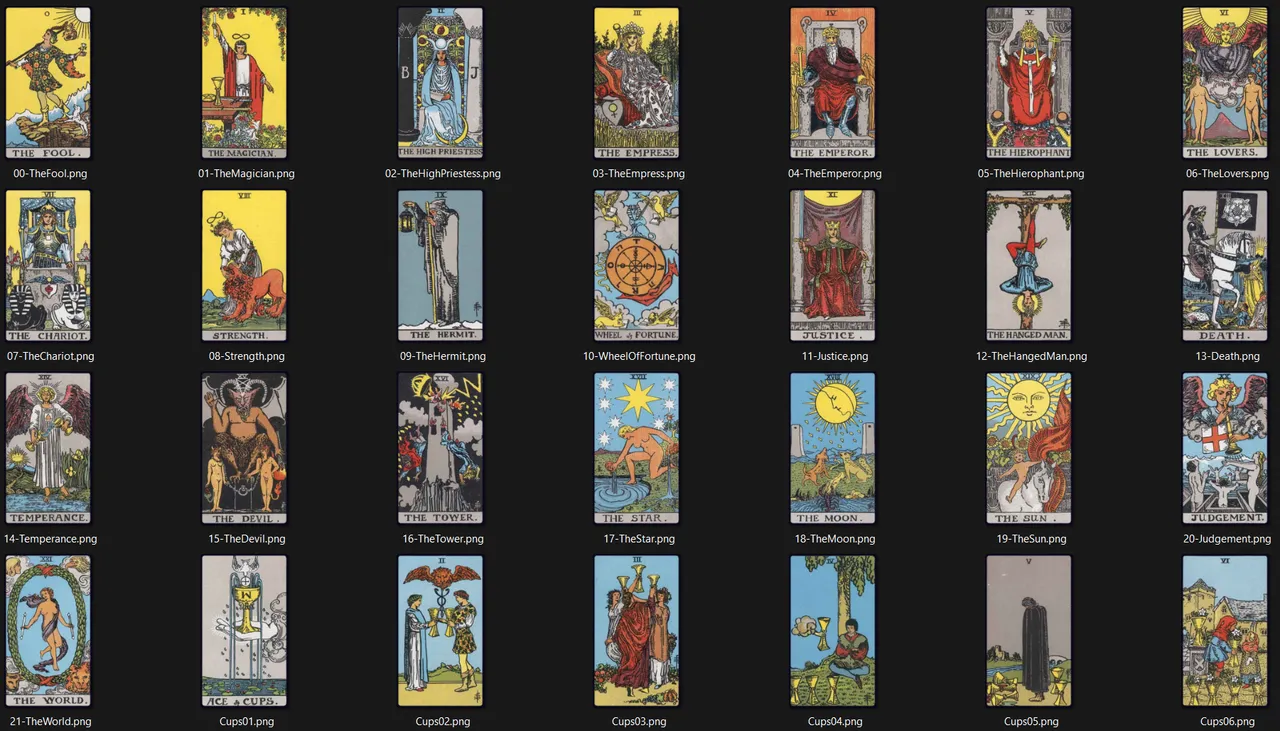 simbolismo do tarot