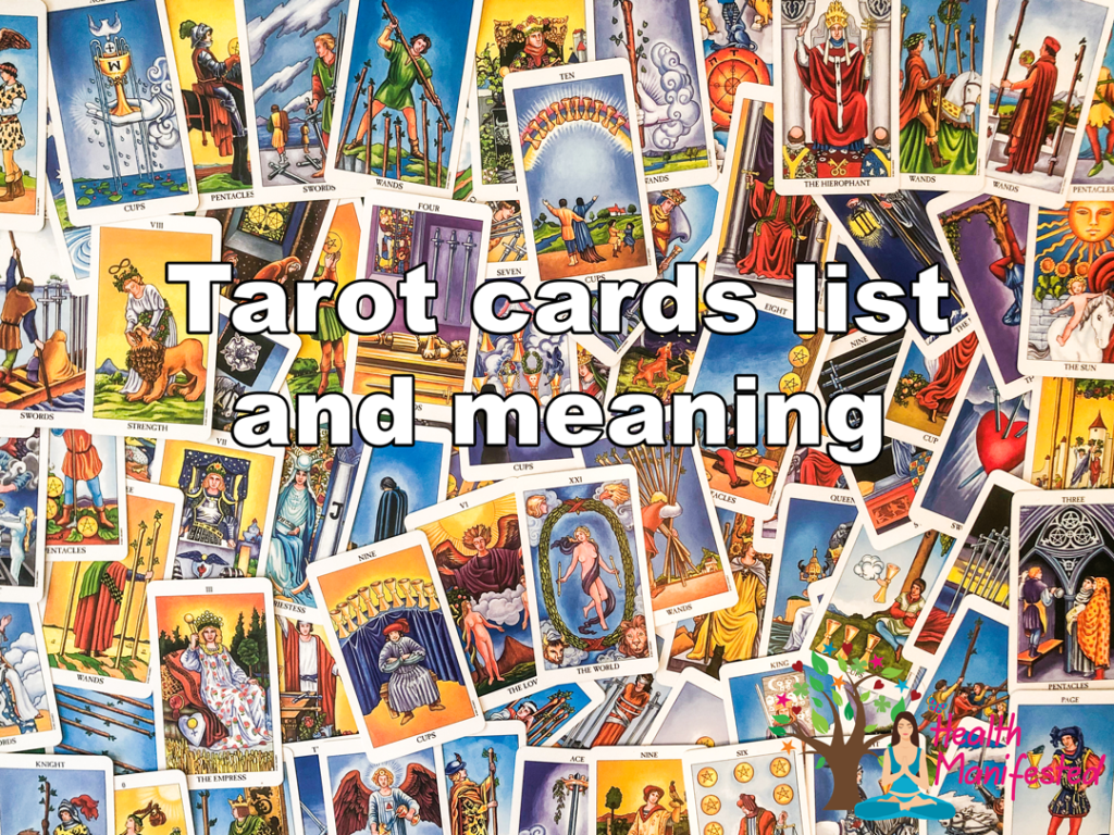significado das cartas de tarot