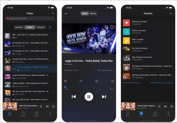 melhor app de música offline gratuito
