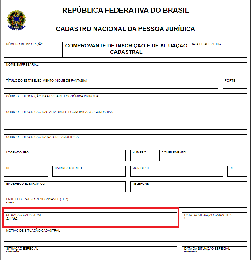 o que acontece com um cnpj baixado