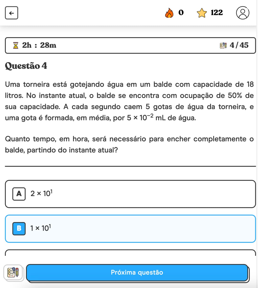 questões enem simulado