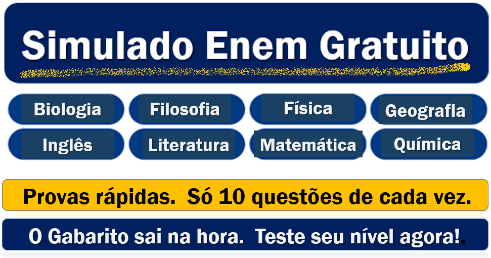 simulado enem completo