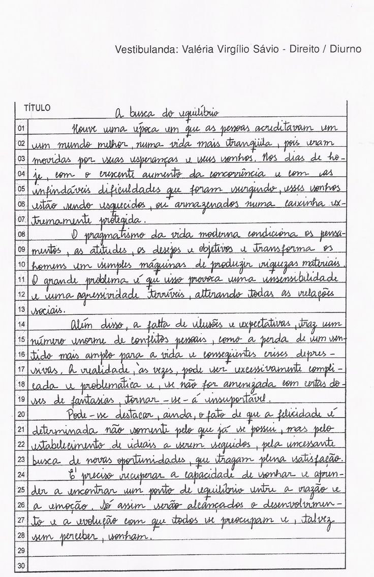 exemplo redação enem dissertativo argumentativo