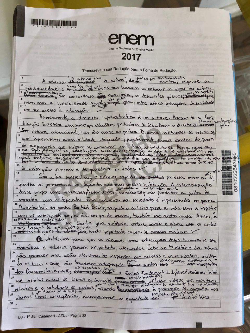 repertório sociológico redação enem