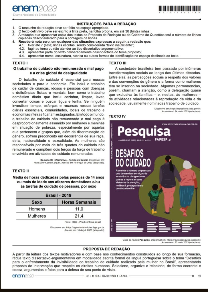 dicas redação enem 2026