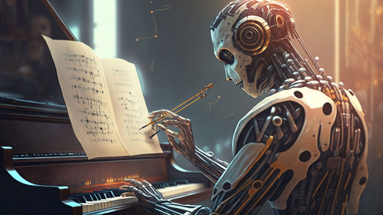 gerador de música IA