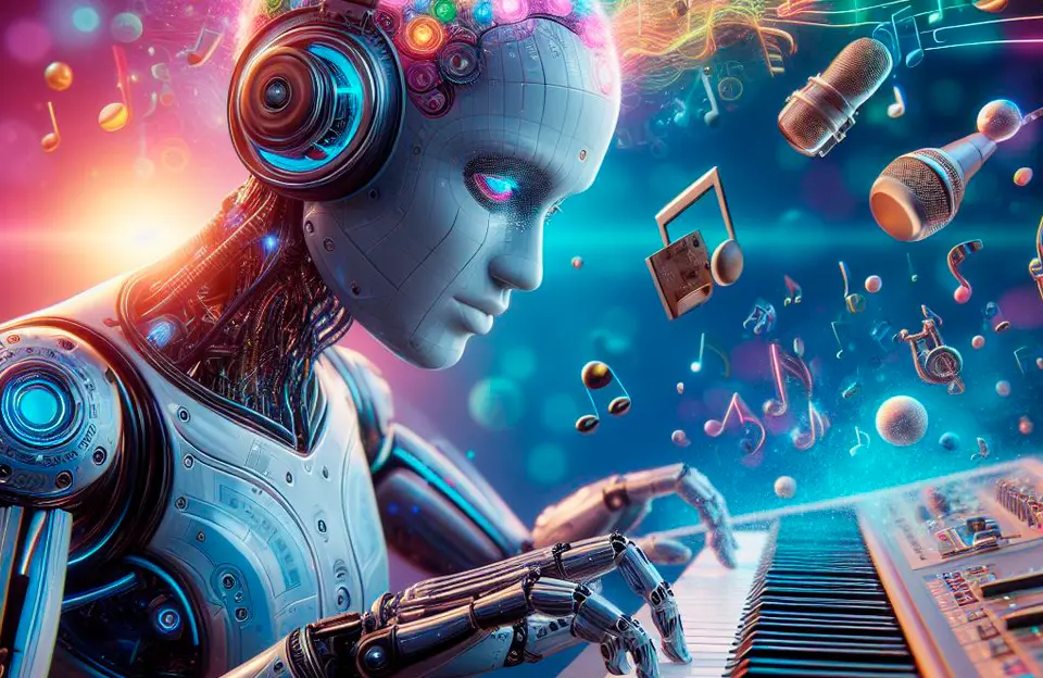 produção musical com IA